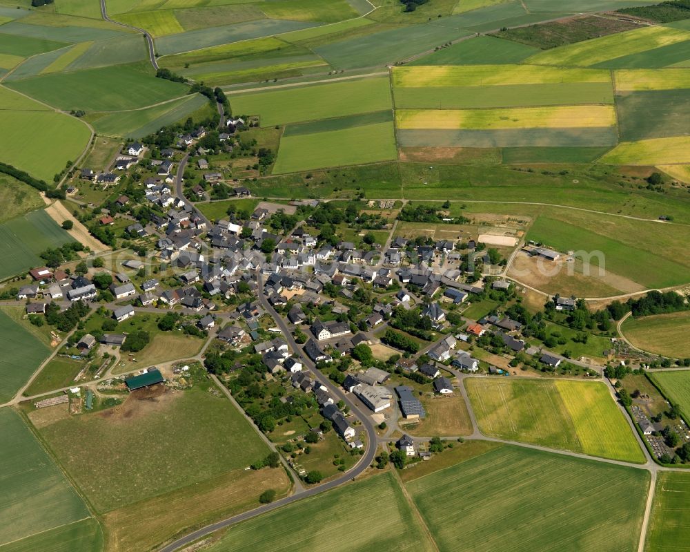 Sulzbach from the bird's eye view: City view from Sulzbach in the state Rhineland-Palatinate