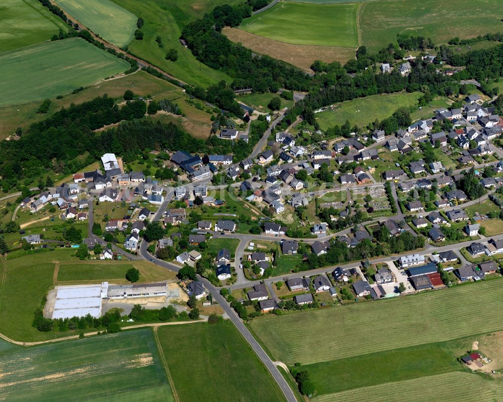 Tiefenbach from the bird's eye view: City view from Tiefenbach in the state Rhineland-Palatinate