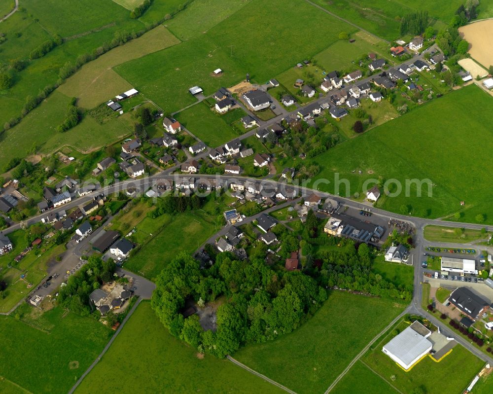 Aerial image Wahlrod - City view from Wahlrod in the state Rhineland-Palatinate