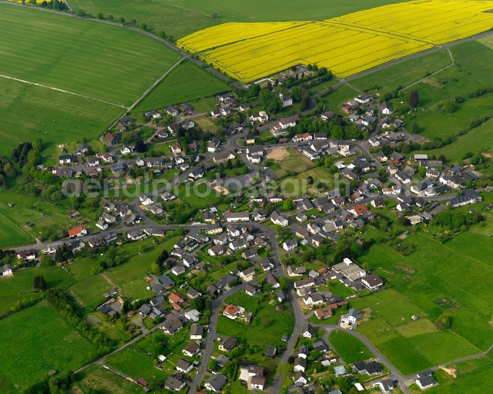 Aerial photograph Wahlrod - City view from Wahlrod in the state Rhineland-Palatinate