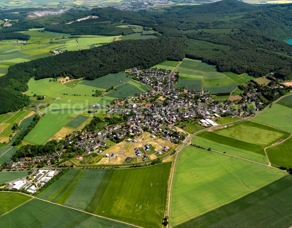 Aerial image Wassenach - Cityscape of Wassenach in Rhineland-Palatinate