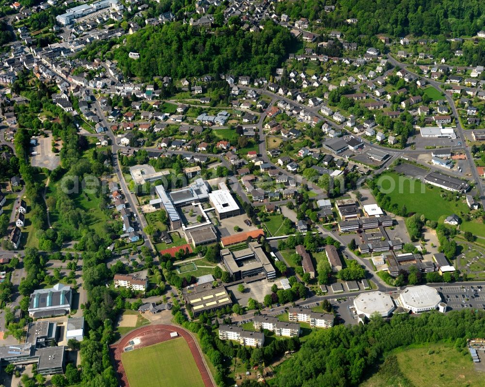 Aerial photograph Westerburg - Cityscape of Westerburg in Rhineland-Palatinate