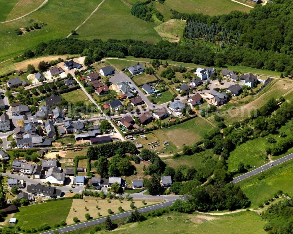 Wiebelsheim from above - City view from Wiebelsheim in the state Rhineland-Palatinate