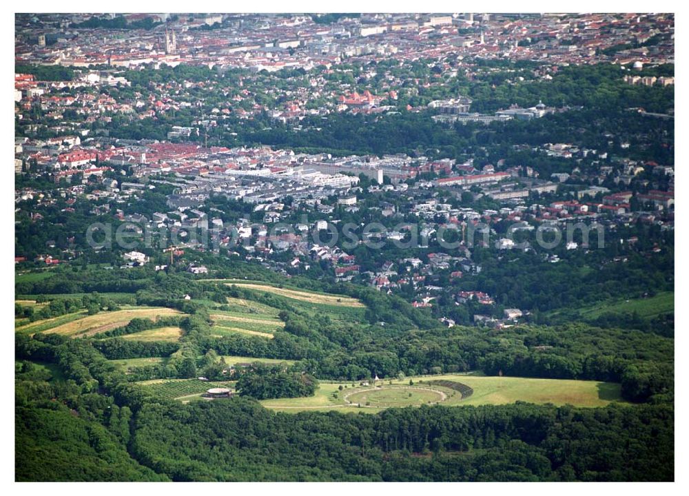 Aerial photograph Wien - Stadtansicht von Wien.