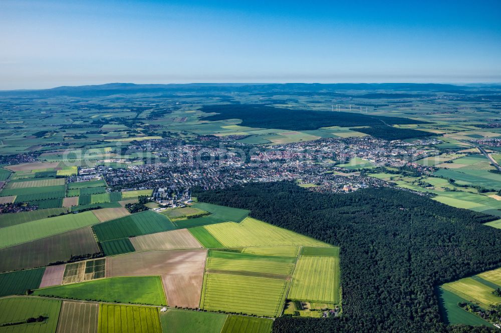 Aerial photograph Wolfenbüttel - City view in Wolfenbuettel in the state Lower Saxony, Germany