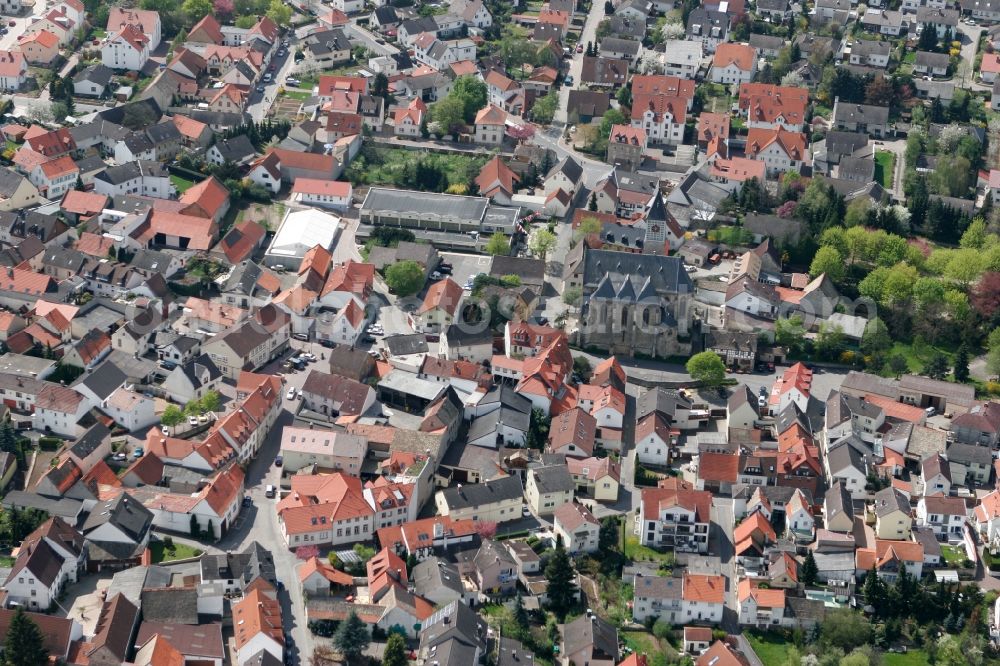 Zornheim from the bird's eye view: City view of Zornheim in Rhineland-Palatinate