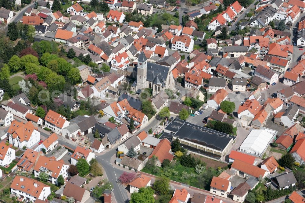 Aerial image Zornheim - City view of Zornheim in Rhineland-Palatinate