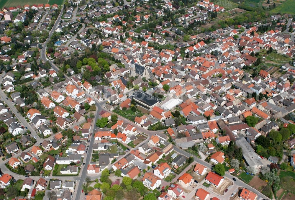 Aerial photograph Zornheim - City view of Zornheim in Rhineland-Palatinate