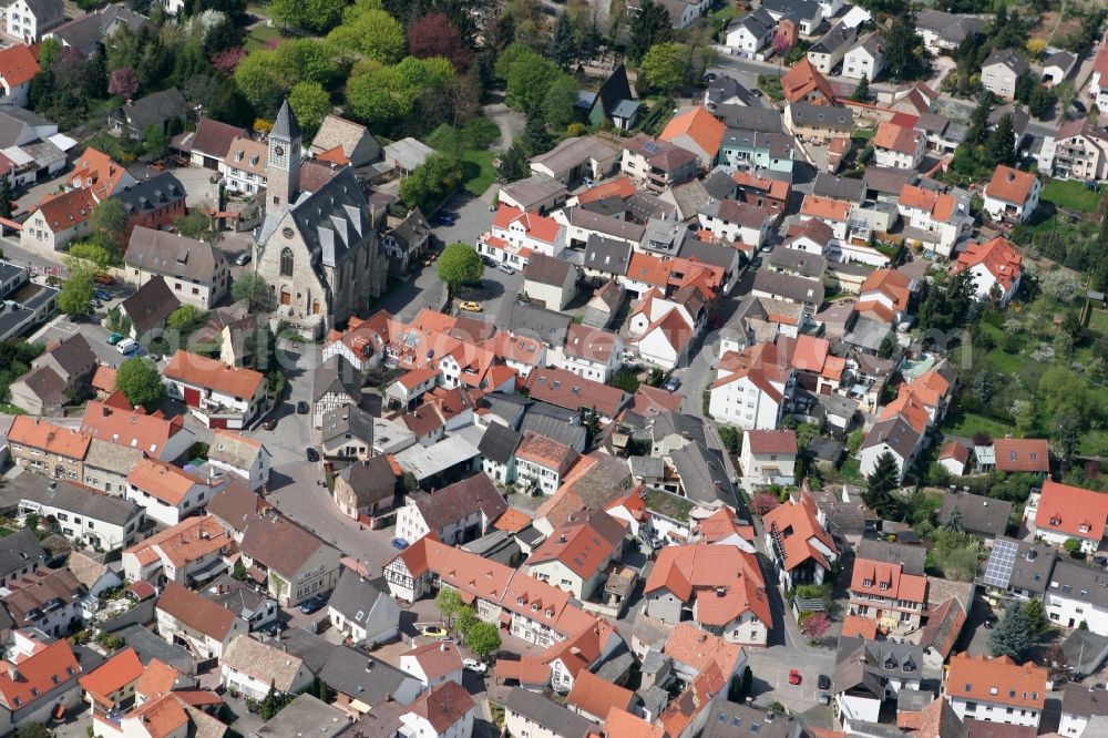 Zornheim from above - City view of Zornheim in Rhineland-Palatinate