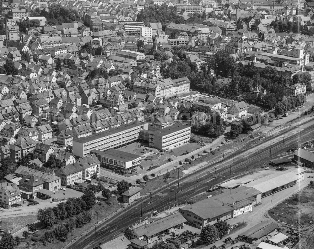 Aerial image Schwenningen - City area with outside districts and inner city area in Schwenningen in the state Baden-Wuerttemberg, Germany