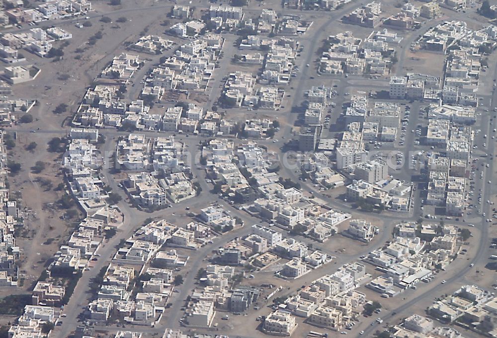 Matrah from the bird's eye view: City area Mascat Muscat , Oman