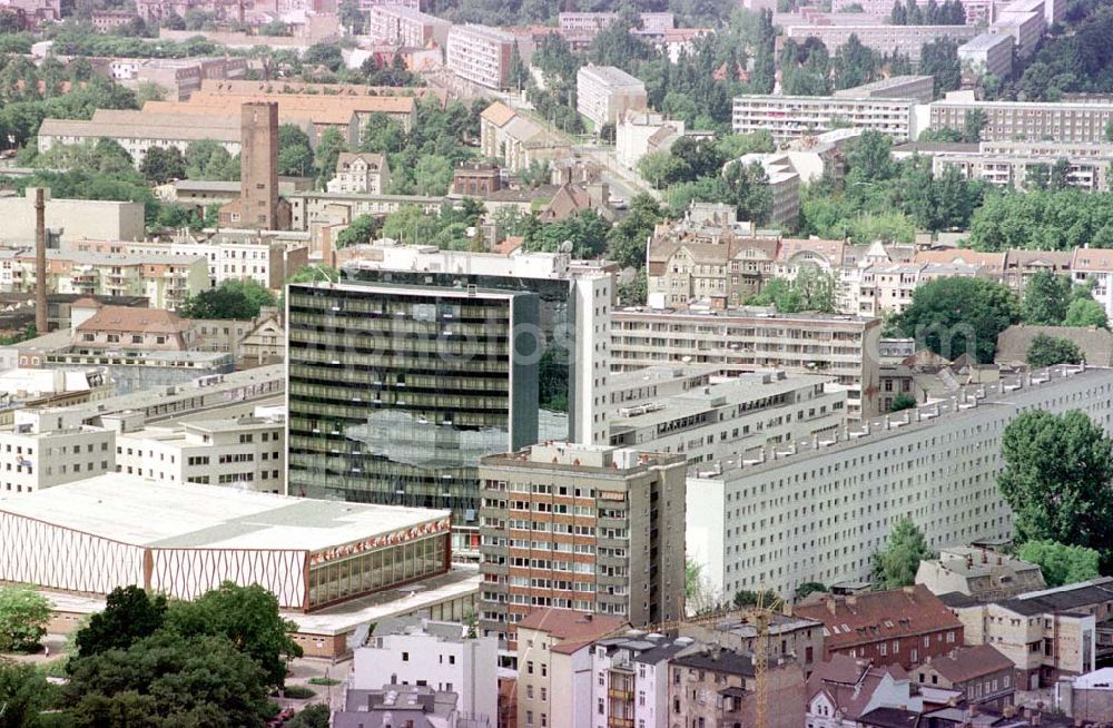 Aerial image Cottbus / Brandenburg - Stadthotel Cottbus.