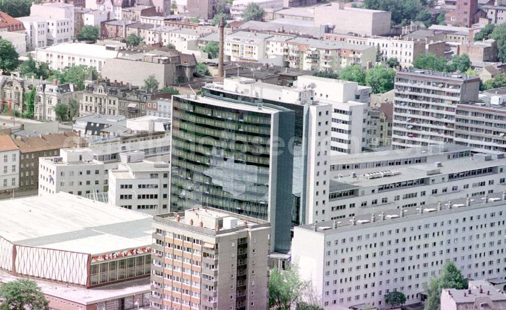 Aerial photograph Cottbus / Brandenburg - Stadthotel Cottbus.