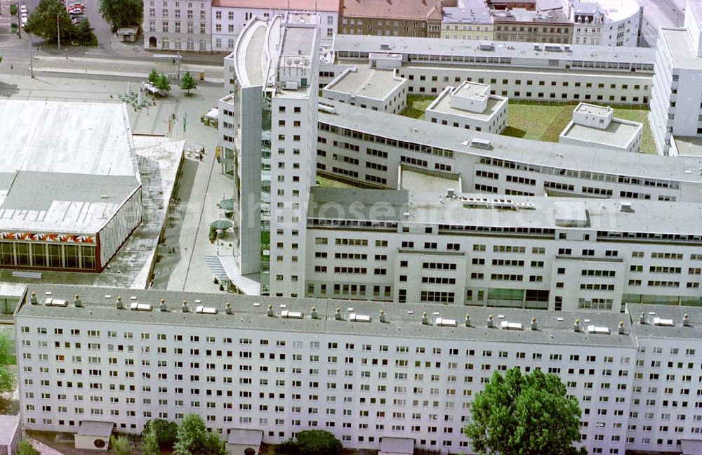 Aerial photograph Cottbus / Brandenburg - Stadthotel Cottbus.