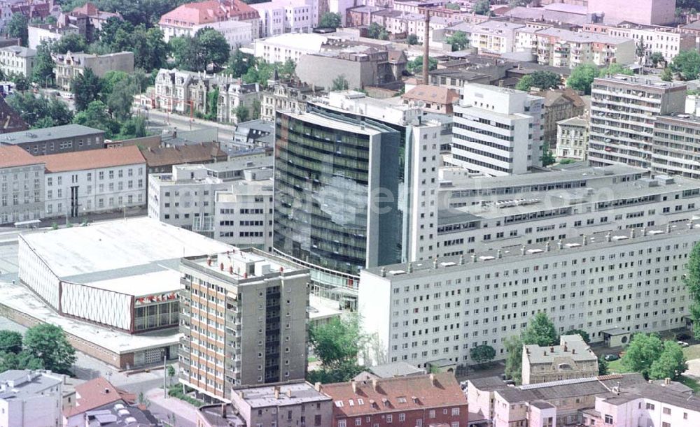 Aerial image Cottbus / Brandenburg - Stadthotel Cottbus.