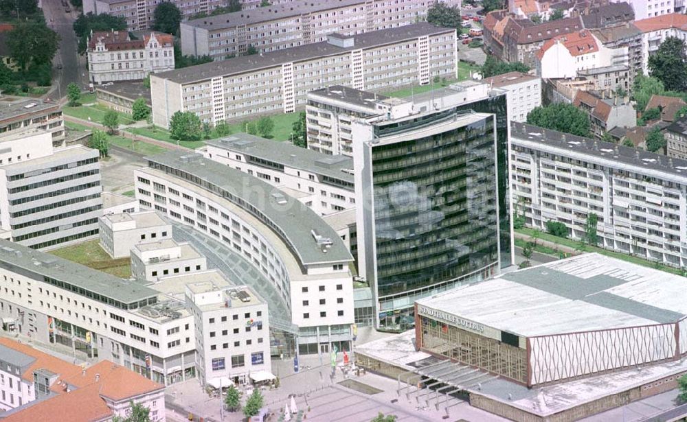 Cottbus / Brandenburg from the bird's eye view: Stadthotel Cottbus.