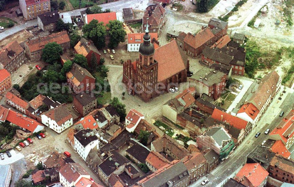 Spremberg from the bird's eye view: 