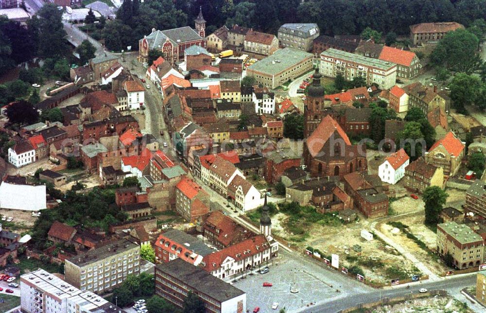 Spremberg from the bird's eye view: 