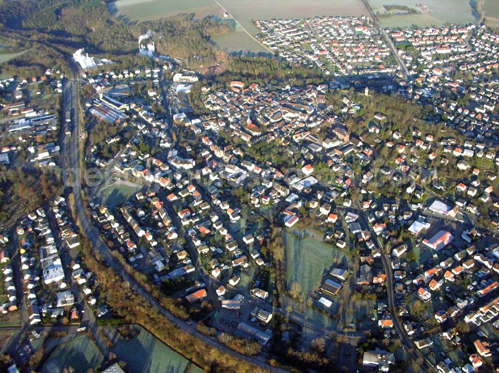 Stadtoldendorf from above - 10.12.2004 Stadtoldendorf, Gesamtansicht Stadtoldendorf.