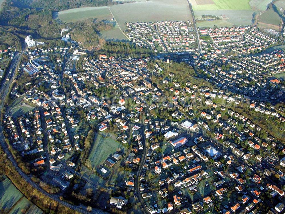 Stadtoldendorf from the bird's eye view: 10.12.2004 Stadtoldendorf, Gesamtansicht Stadtoldendorf.