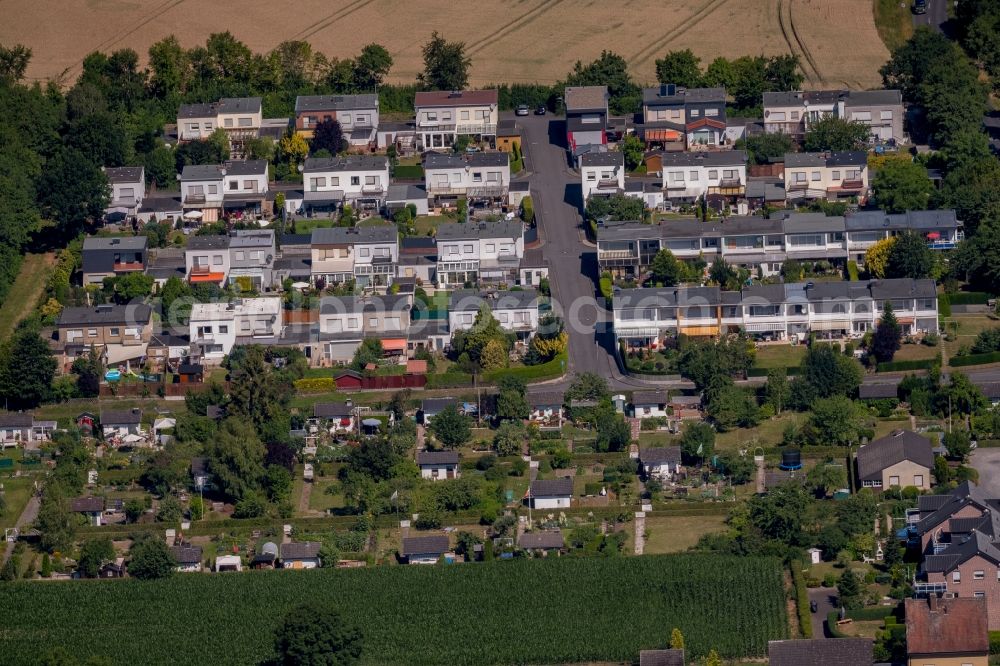 Ahlen from above - Outskirts residential in Ahlen in the state North Rhine-Westphalia, Germany