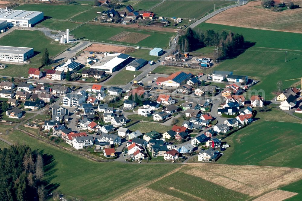 Aerial photograph Aichhalden - Outskirts residential in Aichhalden in the state Baden-Wuerttemberg, Germany