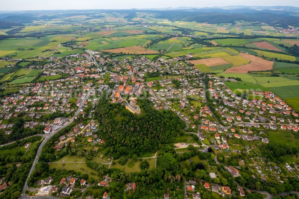 Aerial photograph Bad Wildungen - Outskirts residential in Bad Wildungen in the state Hesse, Germany