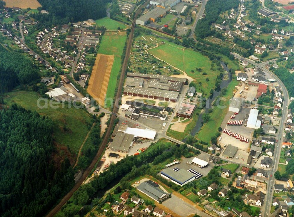 Aerial image Finnentrop - Outskirts residential in Finnentrop in the state North Rhine-Westphalia