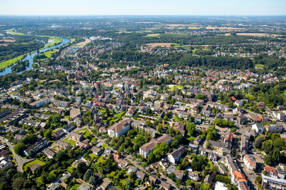 Aerial photograph Bochum - Outskirts residential in Bochum in the state North Rhine-Westphalia