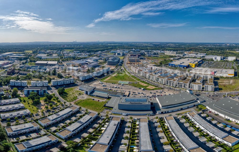 Aerial photograph Köln - Outskirts residential Butzweilerhof on street Butzweilerhofallee in the district Ossendorf in Cologne in the state North Rhine-Westphalia, Germany