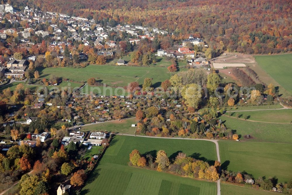 Aerial image Darmstadt - Outskirts residential in Darmstadt in the state Hesse