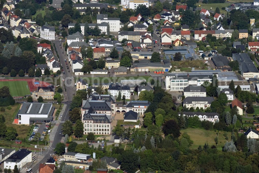 Aerial image Frankenberg/Sa. - Outskirts residential in Frankenberg/Sa. in the state Saxony