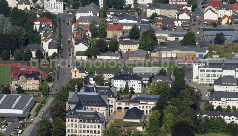 Frankenberg/Sa. from the bird's eye view: Outskirts residential in Frankenberg/Sa. in the state Saxony