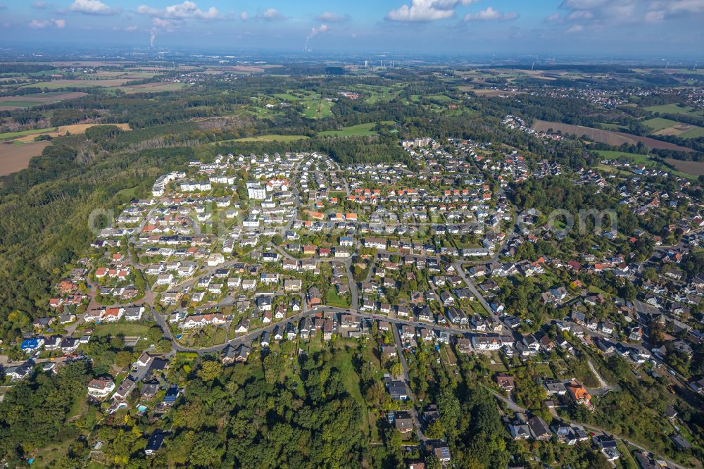 Aerial image Fröndenberg/Ruhr - Outskirts residential in Froendenberg/Ruhr in the state North Rhine-Westphalia, Germany