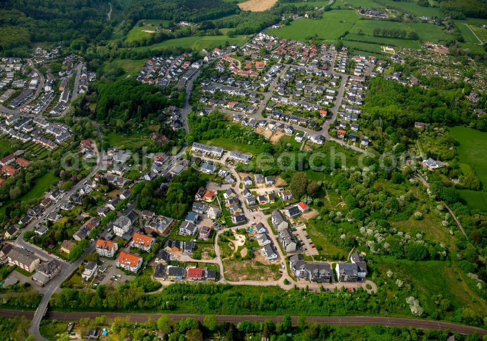 Hagen from above - Outskirts residential in the district Baukloh in Hagen in the state North Rhine-Westphalia