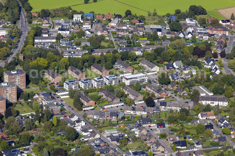 Hardt from above - Outskirts residential on street Bothenbaeumchen in Hardt in the state North Rhine-Westphalia, Germany