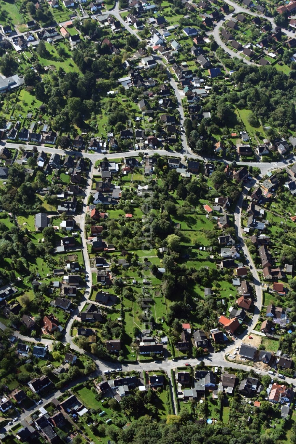 Aerial image Kiel - Outskirts residential in Kiel in the state Schleswig-Holstein