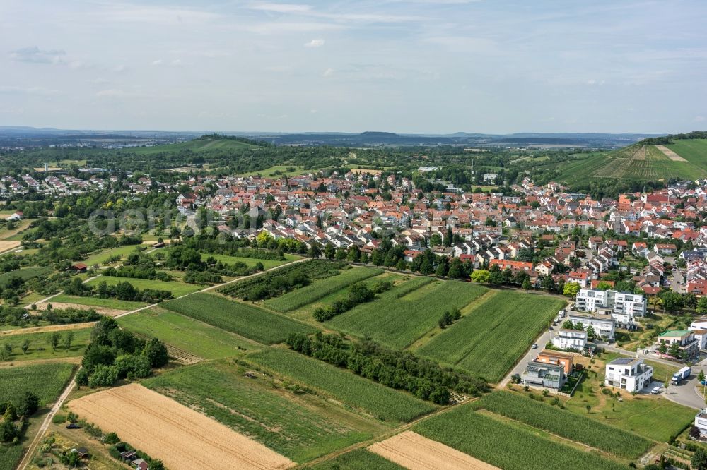 Aerial photograph Korb - Outskirts residential in Korb in the state Baden-Wuerttemberg