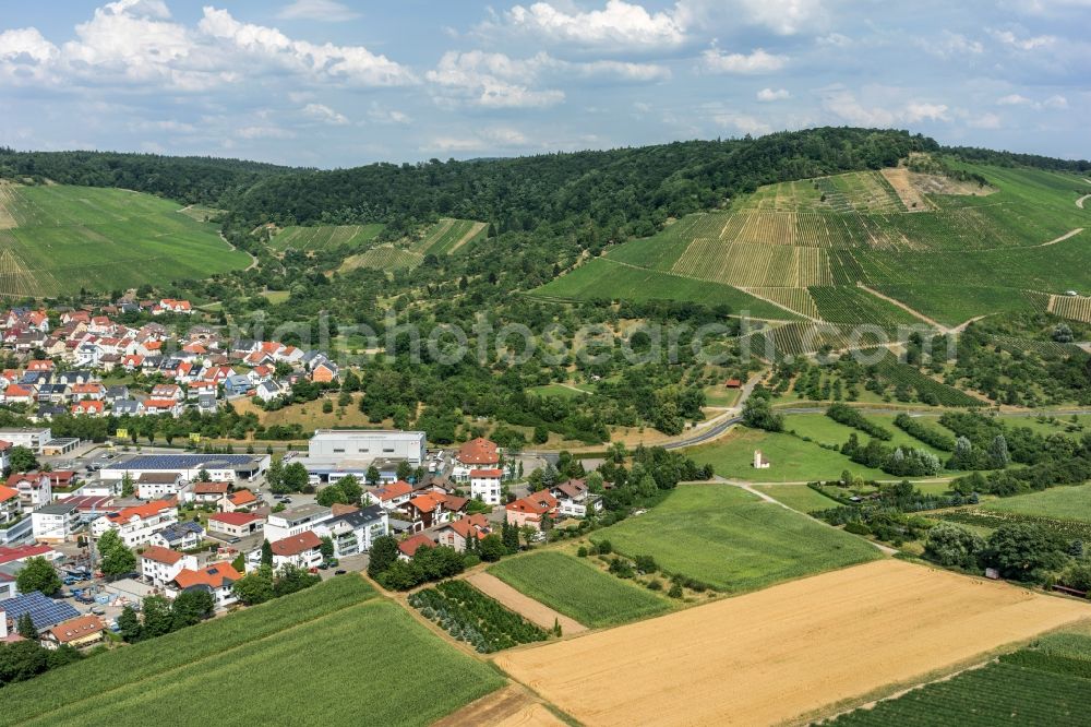 Aerial image Korb - Outskirts residential in Korb in the state Baden-Wuerttemberg