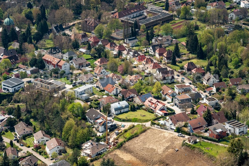 Aerial photograph Lahr/Schwarzwald - Outskirts residential in Lahr/Schwarzwald in the state Baden-Wuerttemberg, Germany