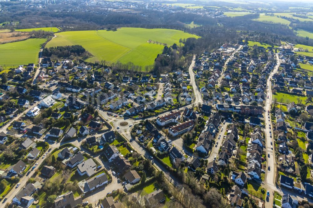 Aerial photograph Laupendahl - Outskirts residential in Laupendahl in the state North Rhine-Westphalia, Germany