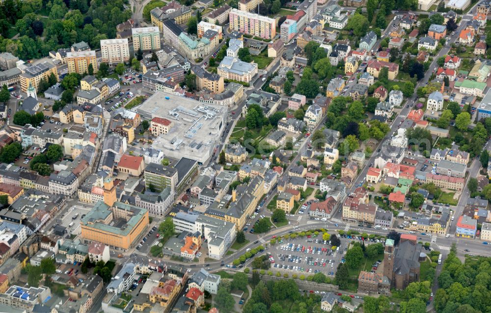 Aerial photograph Liberec - Outskirts residential in Liberec in Libereck, Czech Republic