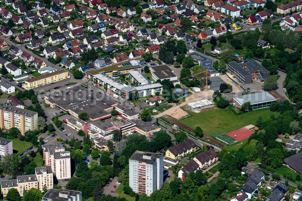 Aerial image Emmendingen - Outskirts residential on Muehlbach in Emmendingen in the state Baden-Wuerttemberg, Germany