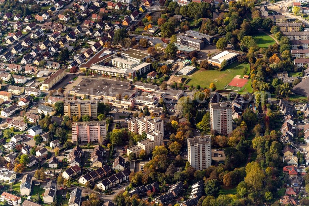 Aerial image Emmendingen - Outskirts residential on Muehlbach in Emmendingen in the state Baden-Wuerttemberg, Germany