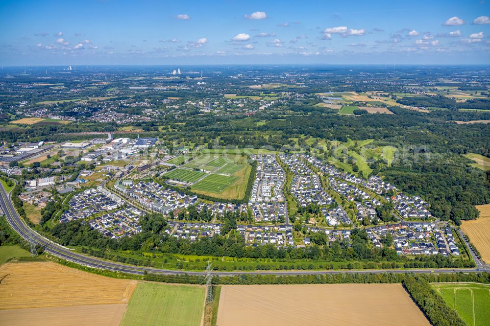 Aerial image Dortmund - Outskirts residential in the district Brackeler Feld in Dortmund in the state North Rhine-Westphalia, Germany