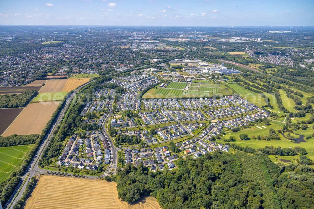 Dortmund from above - Outskirts residential in the district Brackeler Feld in Dortmund in the state North Rhine-Westphalia, Germany