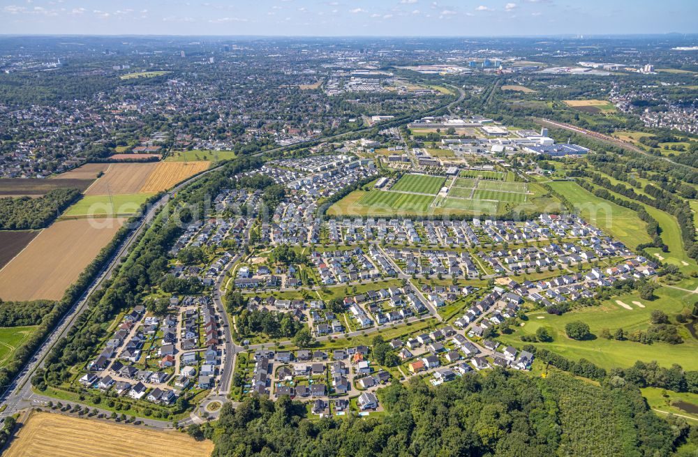 Aerial photograph Dortmund - Outskirts residential in the district Brackeler Feld in Dortmund in the state North Rhine-Westphalia, Germany