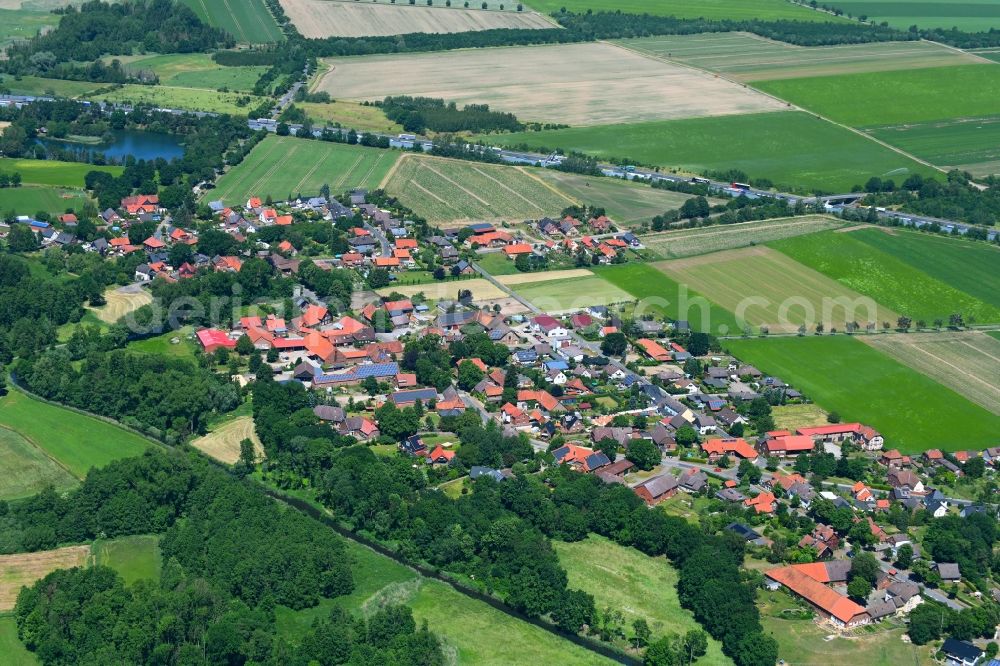 Peine from the bird's eye view: Outskirts residential in the district Eixe in Peine in the state Lower Saxony, Germany