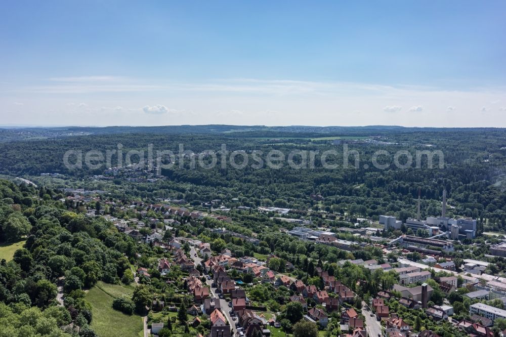 Pforzheim from the bird's eye view: Outskirts residential in Pforzheim in the state Baden-Wuerttemberg