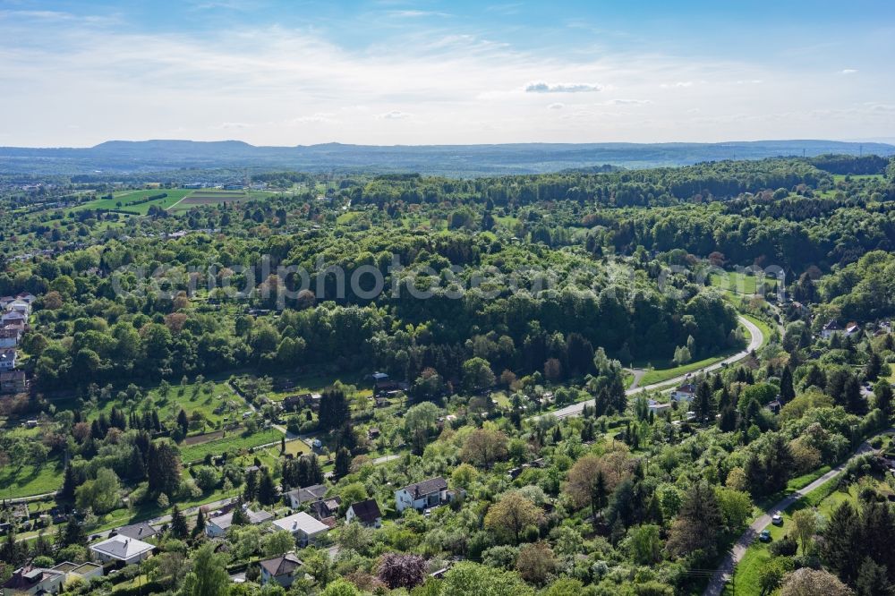 Pforzheim from the bird's eye view: Outskirts residential in Pforzheim in the state Baden-Wuerttemberg